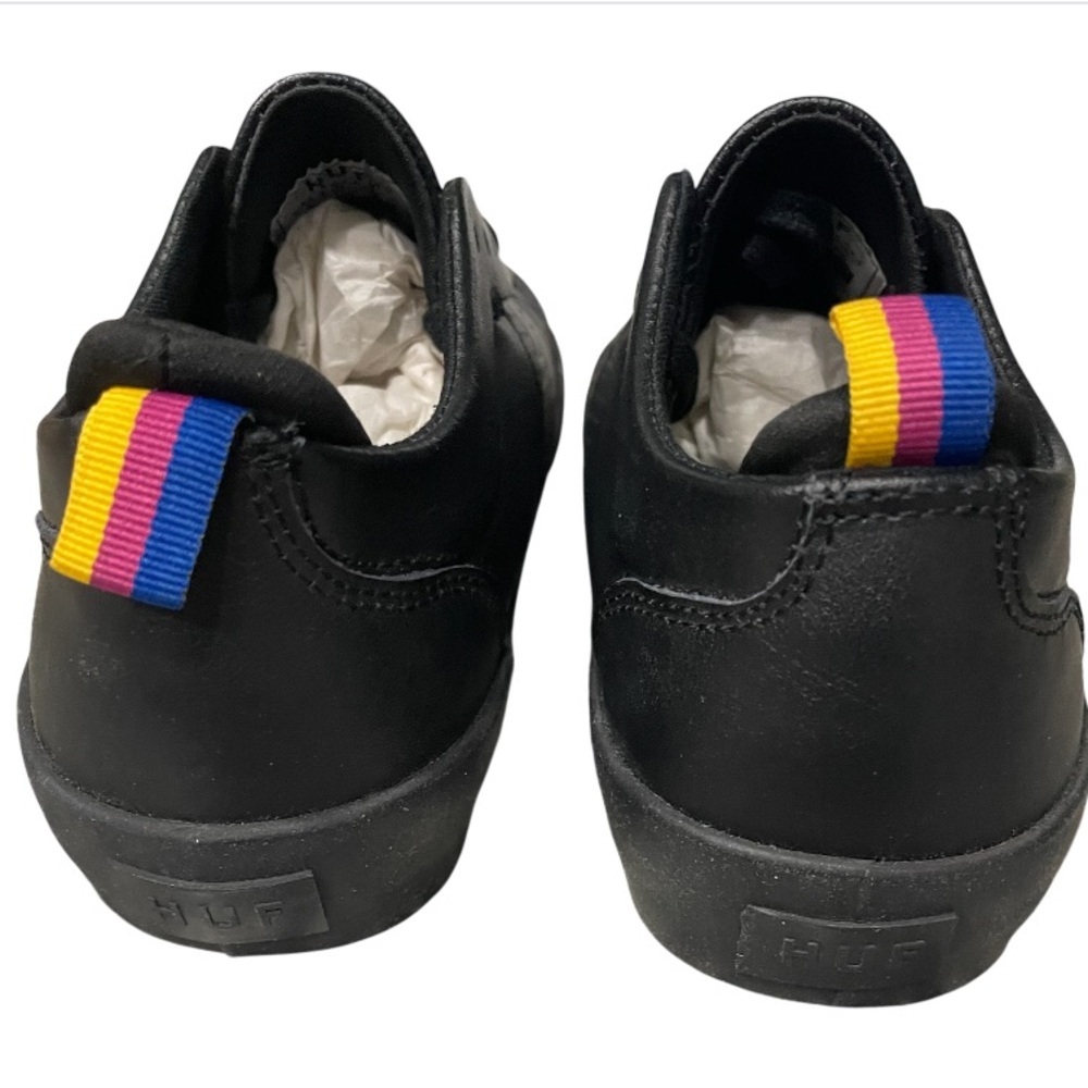 HUF Sakate Boy's Shoes Clive Rizzo Black Sneakers - Picture 5 of 7